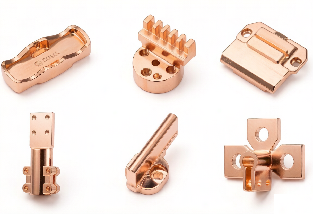 Electrical copper parts