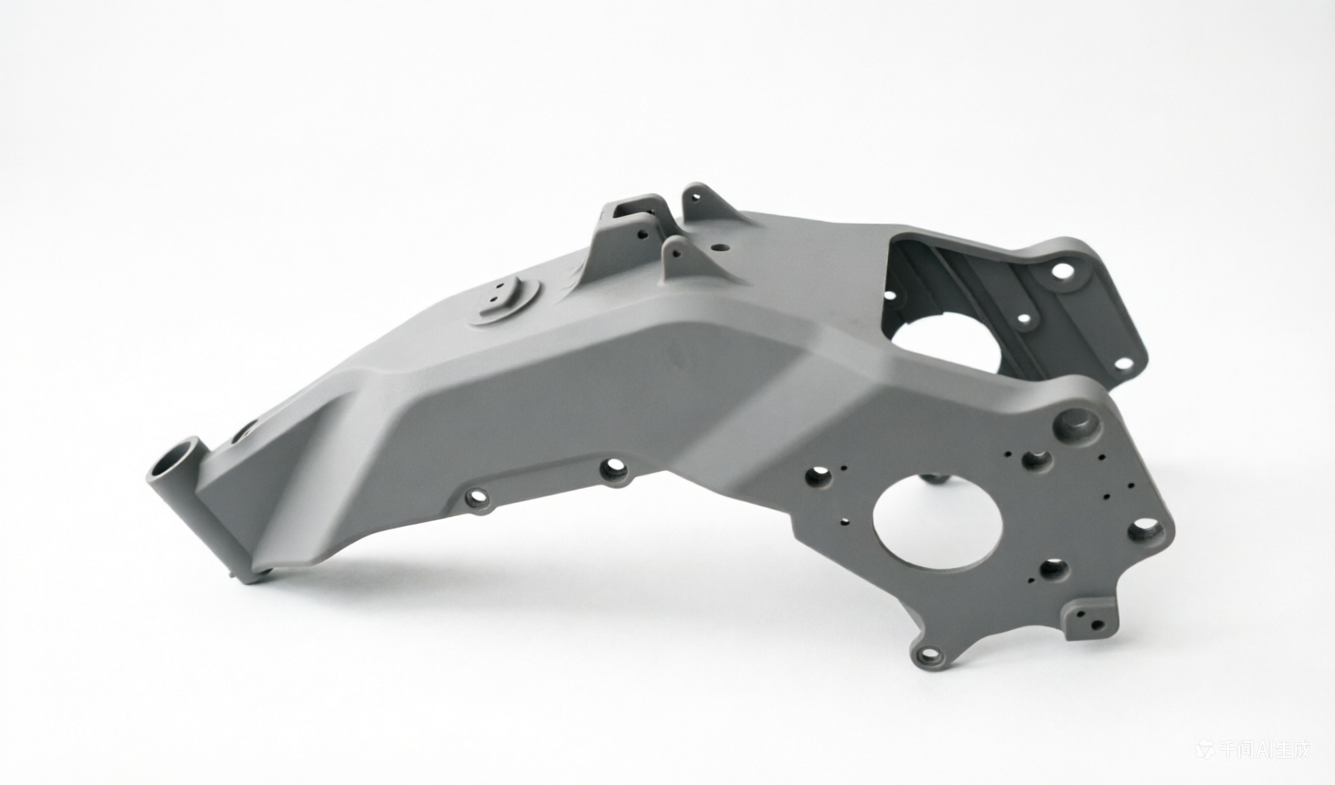 Electric motorcycle frame